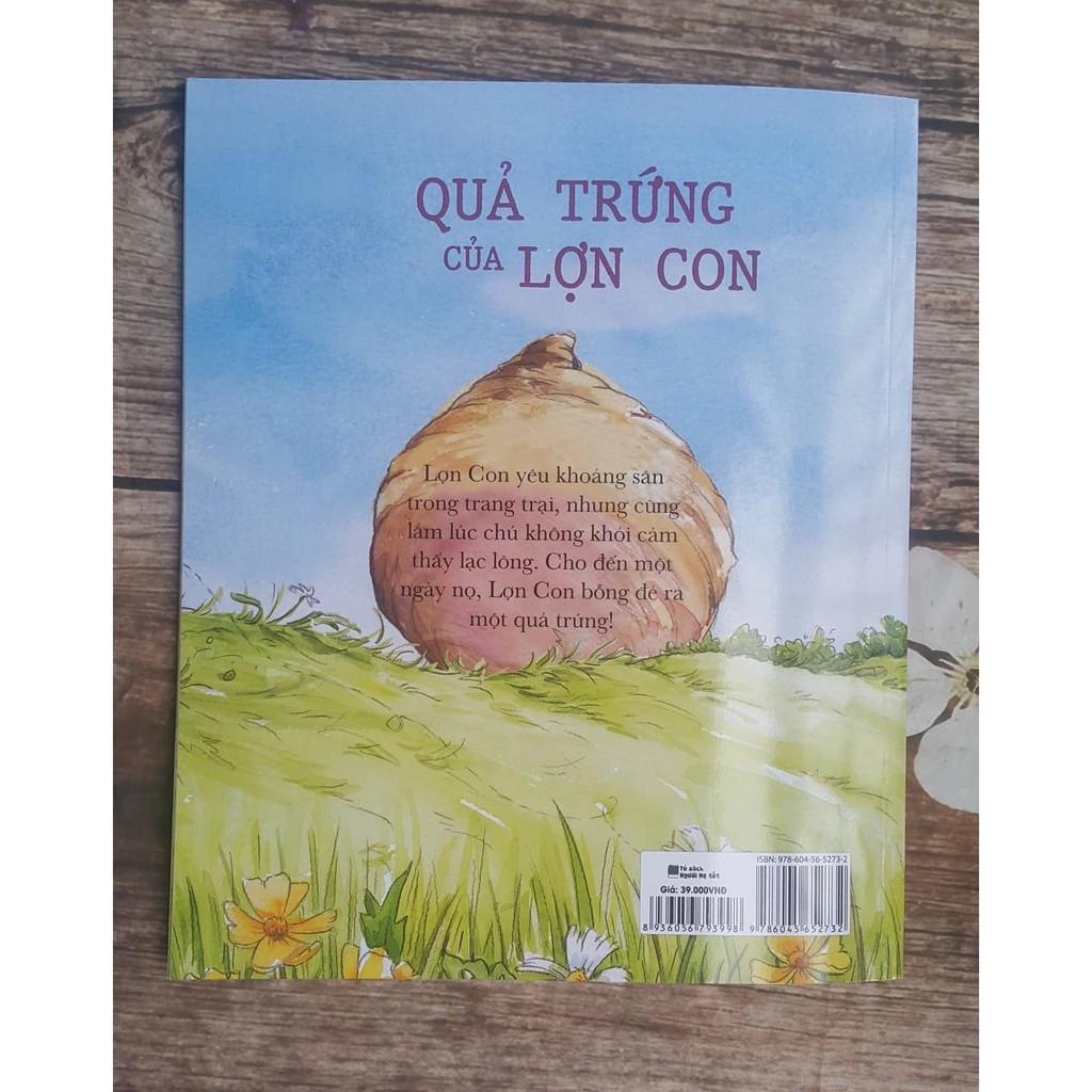 Sách - Quả Trứng Của Lợn Con – Pig’S Egg (Picuter Book Song Ngữ 3-8 tuổi)