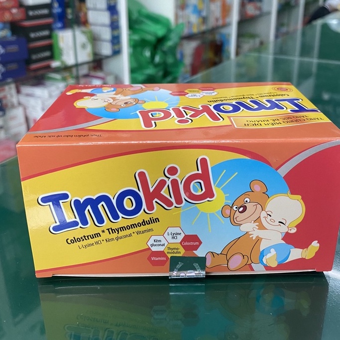 Imokid - Hỗ hỗ trợ giảm nguy cơ mắc các bệnh đường hô hấp, tăng cường hấp thu dưỡng chất giúp trẻ ăn ngon