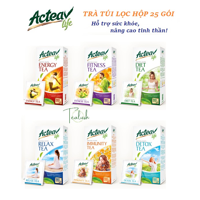 ACTEAV LIFE - BST TRÀ TÚI LỌC HỖ TRỢ SỨC KHỎE