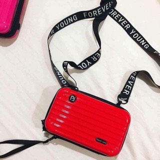 [ Hàng Thái] Bóp cầm tay vali mini + 🎁 1 thỏi son sl có hạng