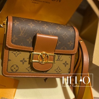 (Fullbox) Túi LV Dauphine mini super _ HE042