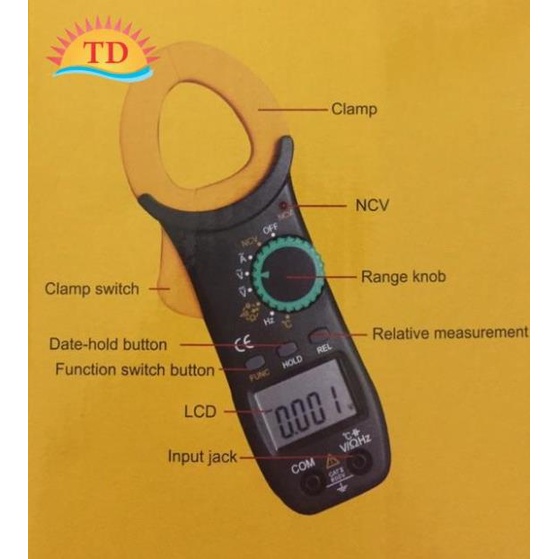 Ampe kìm vạn năng NJTY 3266TA/ NJTY 3266TD - Chính hãng