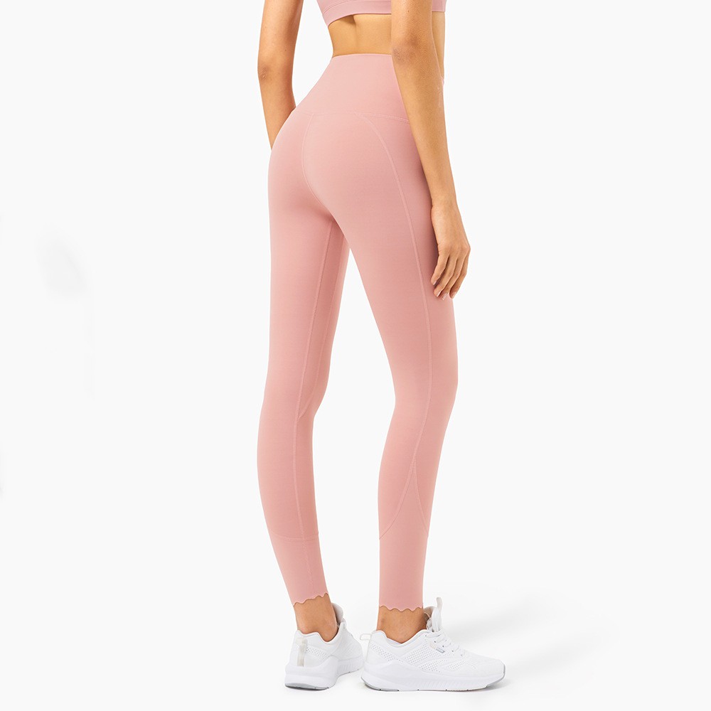 Quần tập yoga/ chạy bộ Hoppe Fumeng JK252 lưng cao 2021