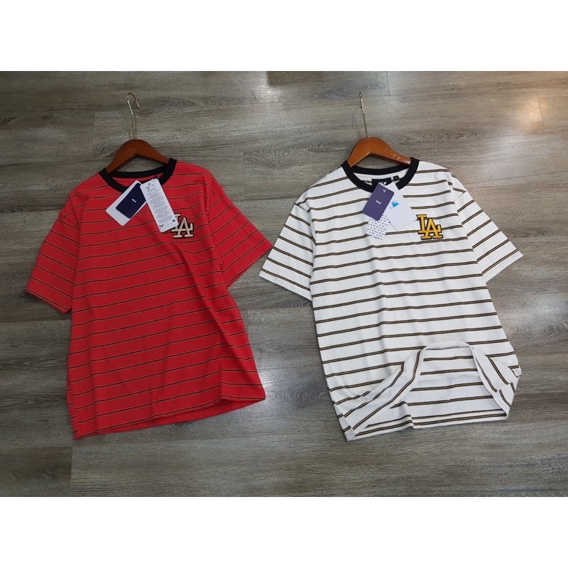 A74 - Áo thun kẻ MLB dư xịn