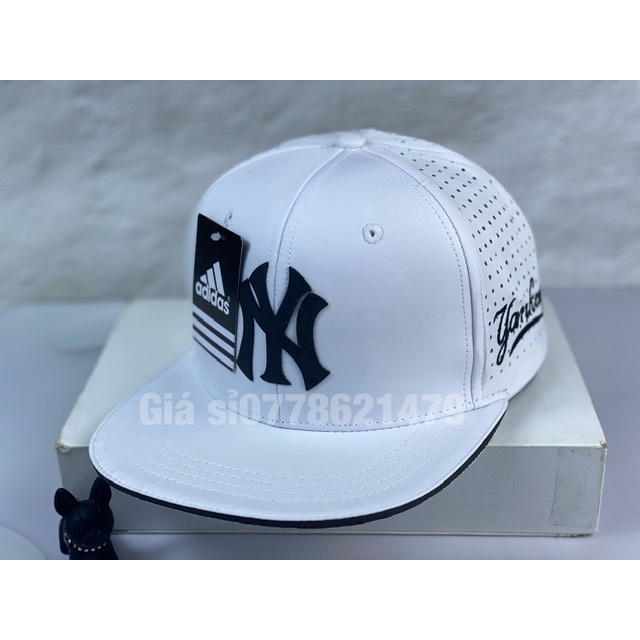 Mũ kết lưỡi trai snapback dù lổ Ny phảng quang thể thao thời trang nam