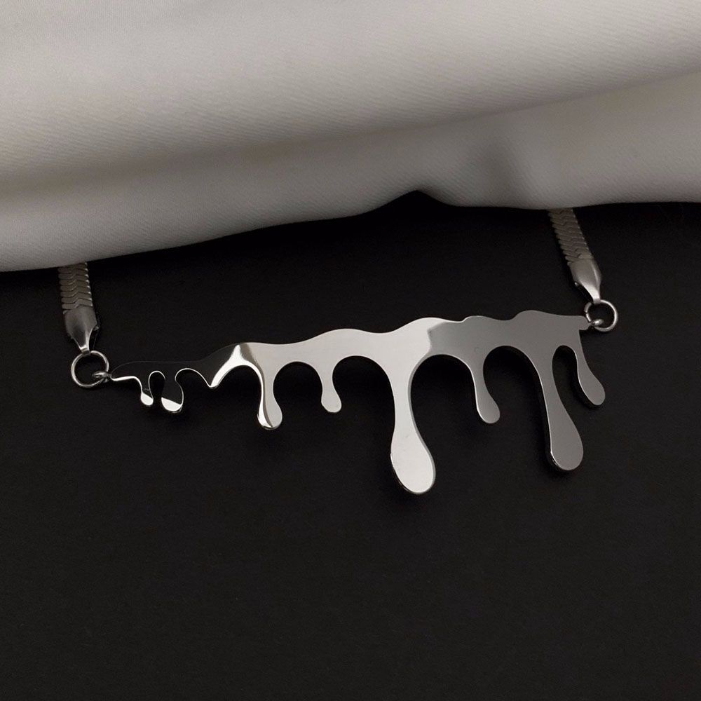 Vòng cổ choker kiểu dáng hình học thời trang cá tính cho nữ