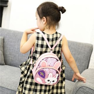 combo balo thỏ cho bé vũ mây