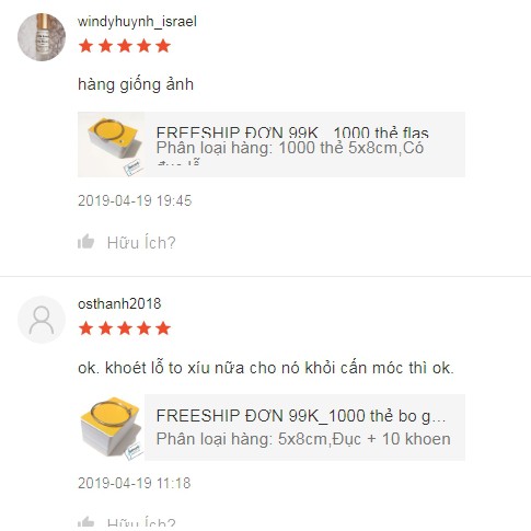 Mua 5 tặng 1 - Hàng cao cấp - 100 thẻ flashcard trắng kèm khoe