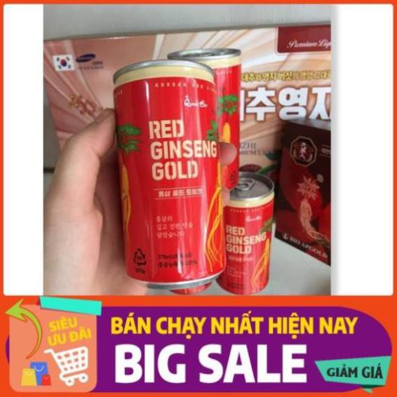 Nước Hồng Sâm Hàn Quốc Cowell Korean Red Ginseng Drink 12 lon x 175ml