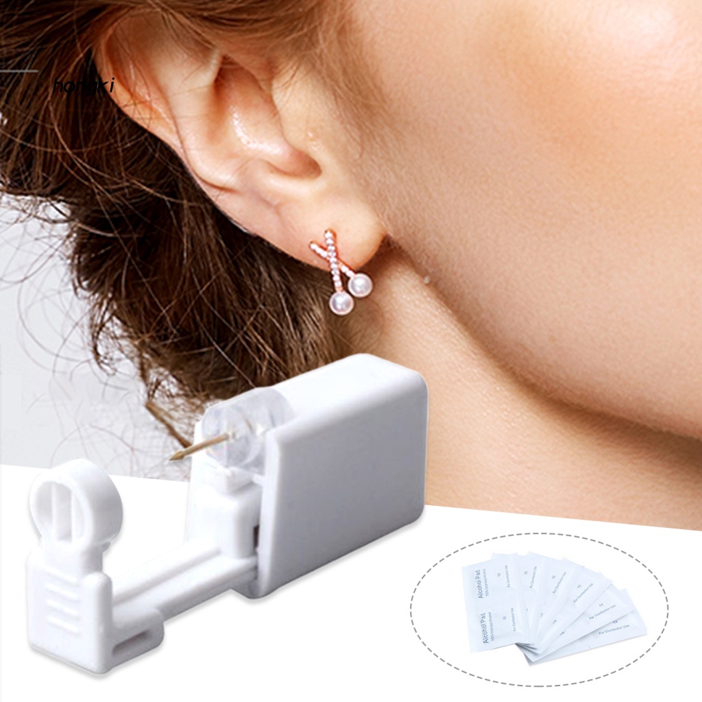 Set 8 Dụng Cụ Bấm Lỗ Tai / Mũi Chuyên Dụng Chất Lượng Cao