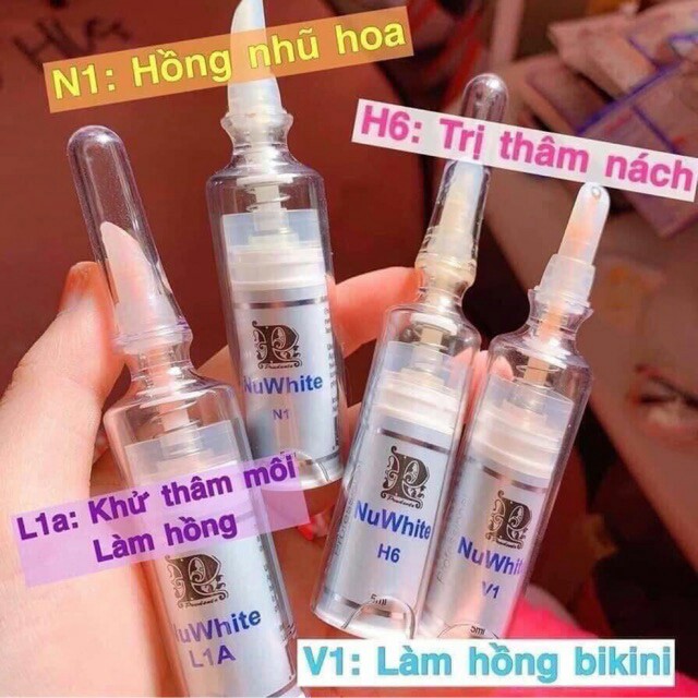 ̣[Chính Hãng] Kem Hồng Nhũ Hoa, Môi, Bikini, Xoá Thâm Nách, Bẹn Nuwhite