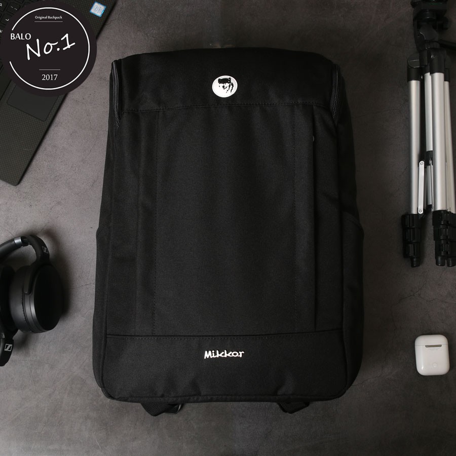 Balo Laptop Cao Cấp Mikkor The Kalino Backpack – Black