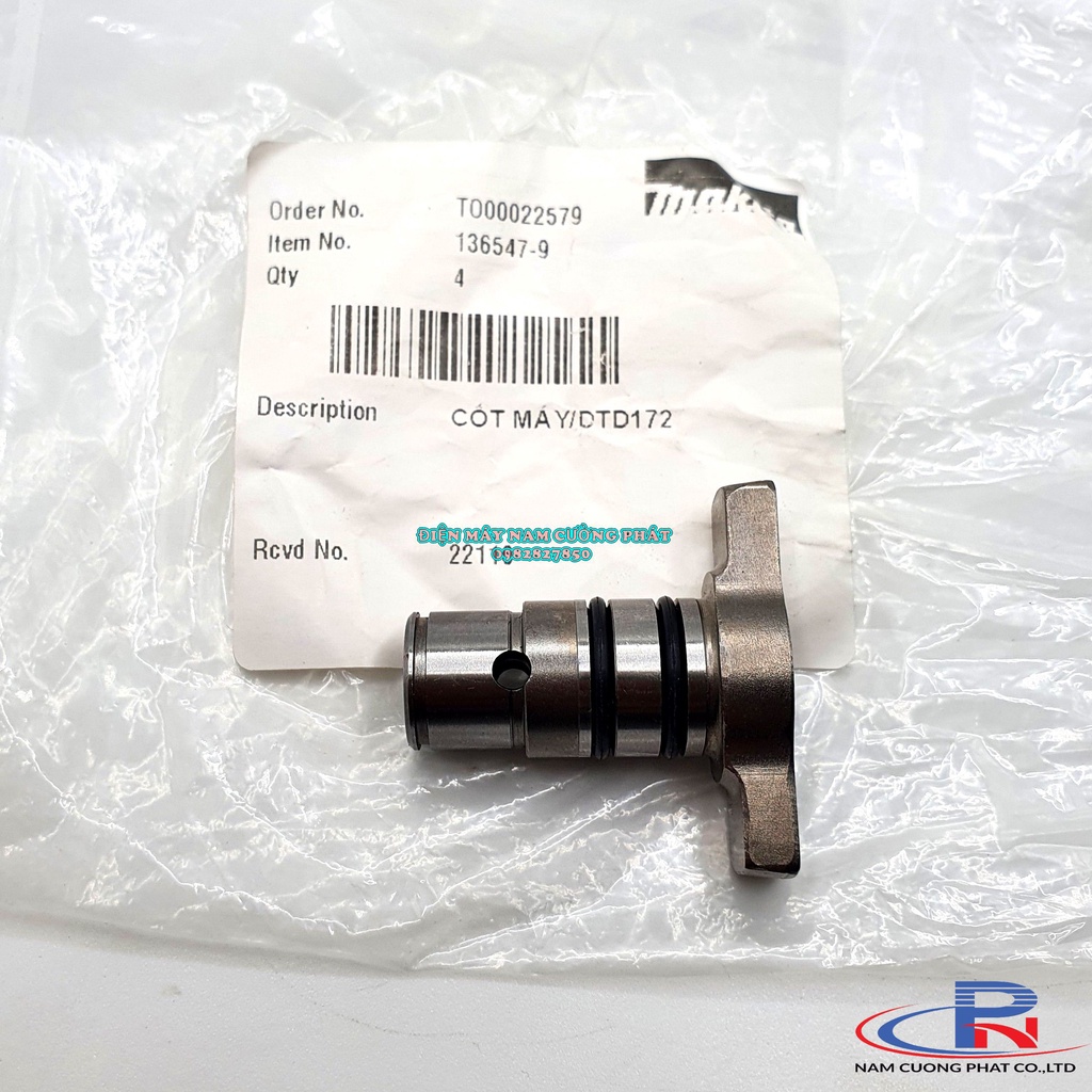 Cốt máy/ Trục T máy vặn vít DTD172 Makita 136547-9