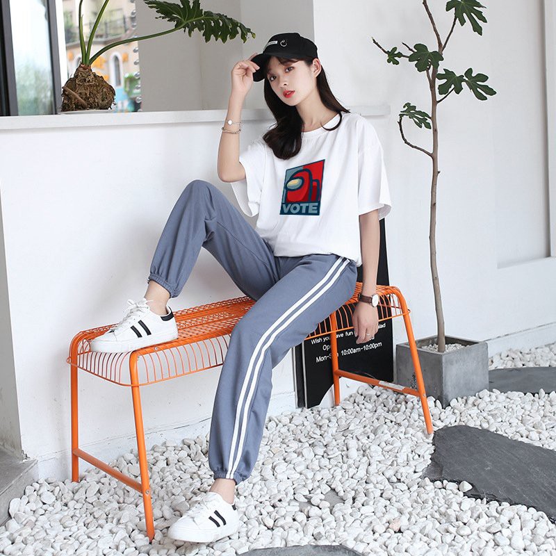 Set Jogger Line Phối Thun Unisex VOTE S38