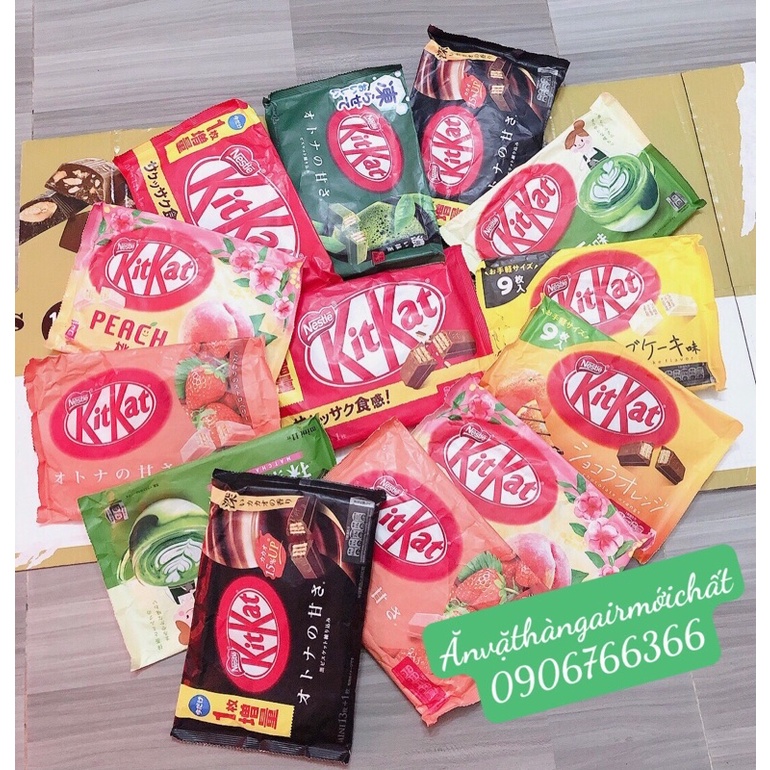 Socola Kitkat Nhật Bản Nhiều Vị
