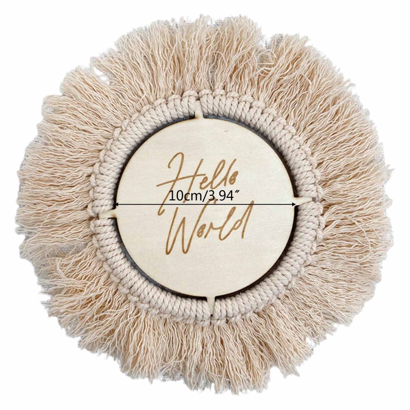 Thẻ Ghi Chú Hình Tròn Dùng Làm Quà Tặng Sinh Nhật Cho Bé