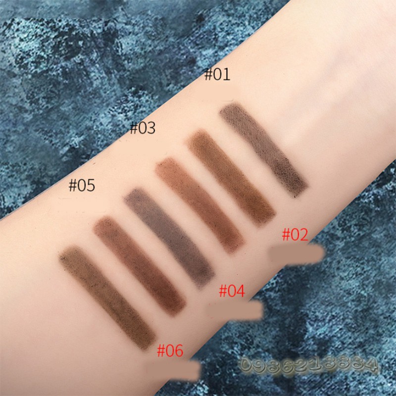 Chì xé kẻ lông mày Kasumi vỏ màu Đỏ CXK5