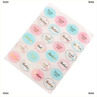 Set 24 Sticker Hình oval Dán Trang Trí