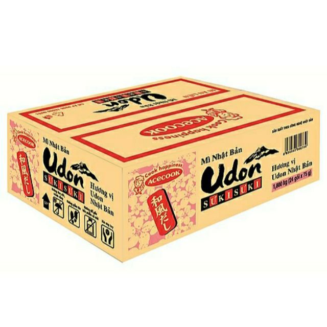 Mì Udon Sưkisưki, 1 thùng 24 gói
