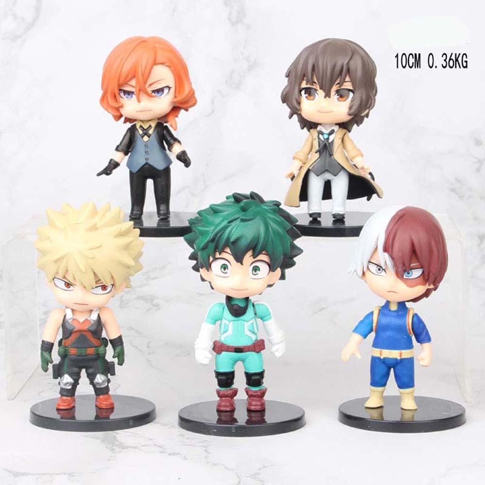 Mô Hình Nhân Vật Nakahara Chuya Midoriya Izuku Anime REBUY1 10cm Để Bàn Trang Trí