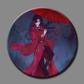 Combo 6 huy hiệu cài áo IN HÌNH  Thiên quan tứ phúc Hoa Thành Mặc Hương Đồng Khứu anime chibi dễ thương tiện lợi