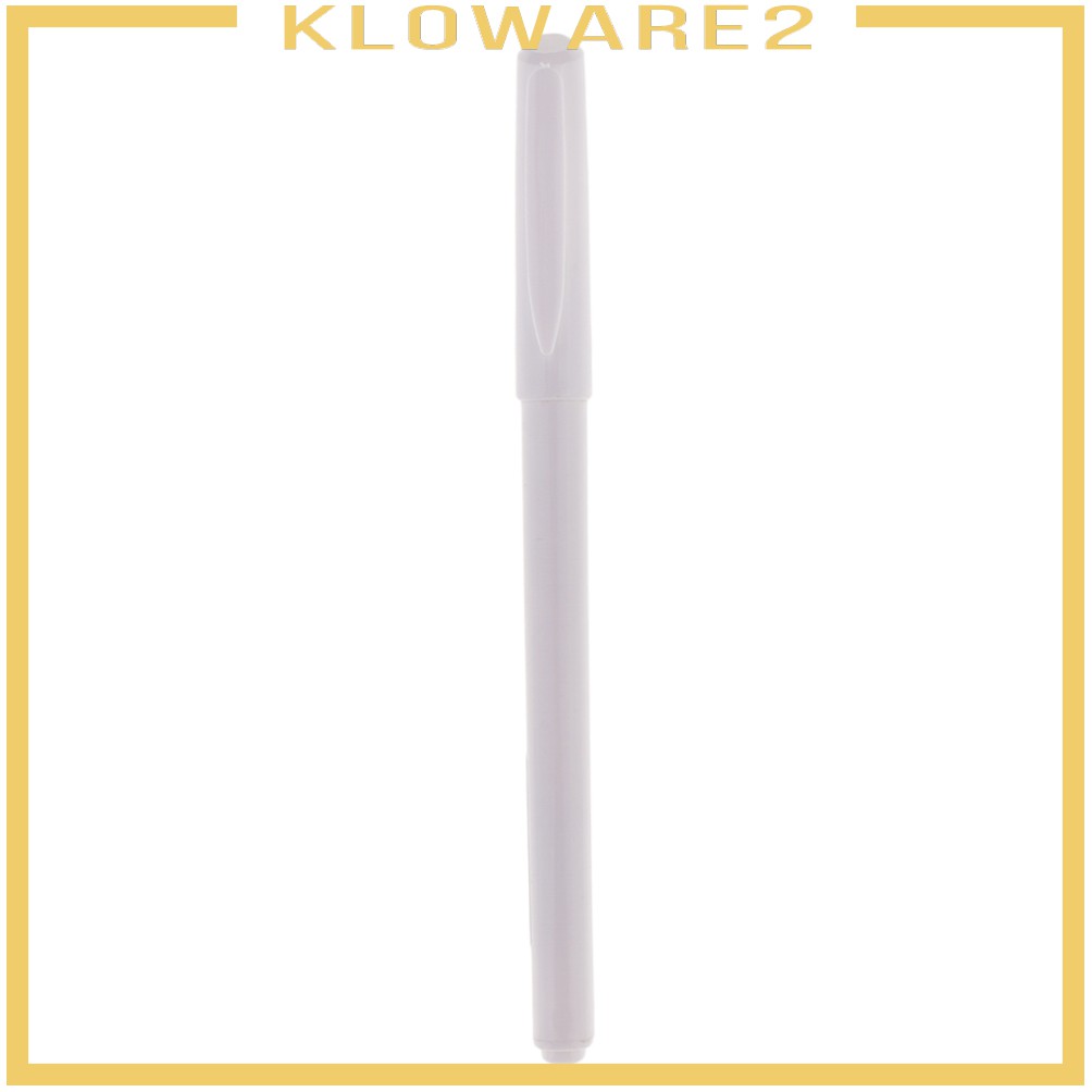 Kloware2 Bút Lông Đánh Dấu Màu Trắng Dùng Vẽ Kính / Kim Loại