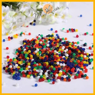 100 Hạt Tinh Thể - Hạt Nở Slime Trồng Cây Không Cần Đất, Trang Trí Lọ Hoa Nhiều Màu Cực Đẹp