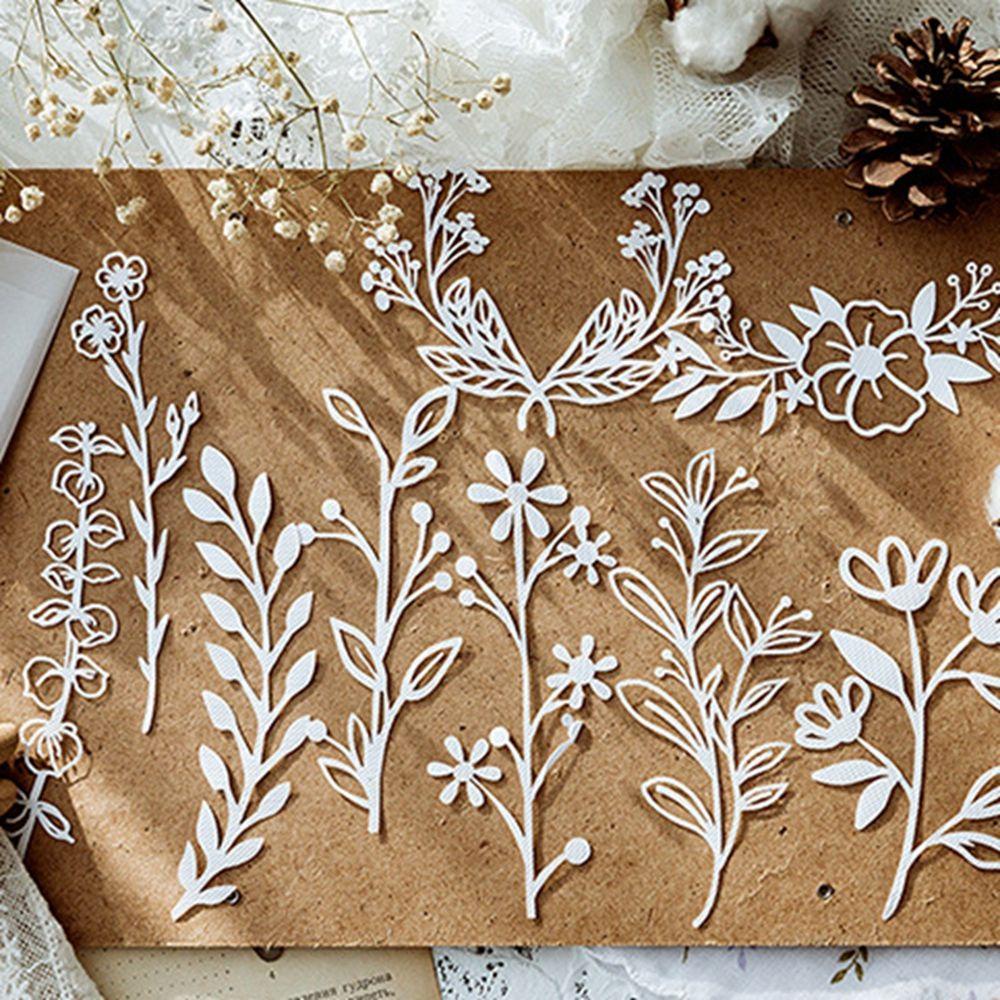 YIYU Giấy Thủ Công Dạng Ren Rỗng Dùng Trang Trí Album Ảnh / Sổ Lưu Niệm