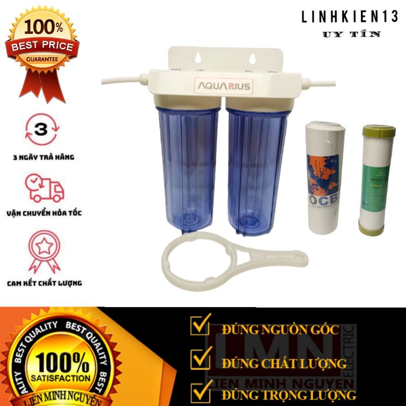 Cốc lọc nước 1,2 loại 10inh ống dây phi10