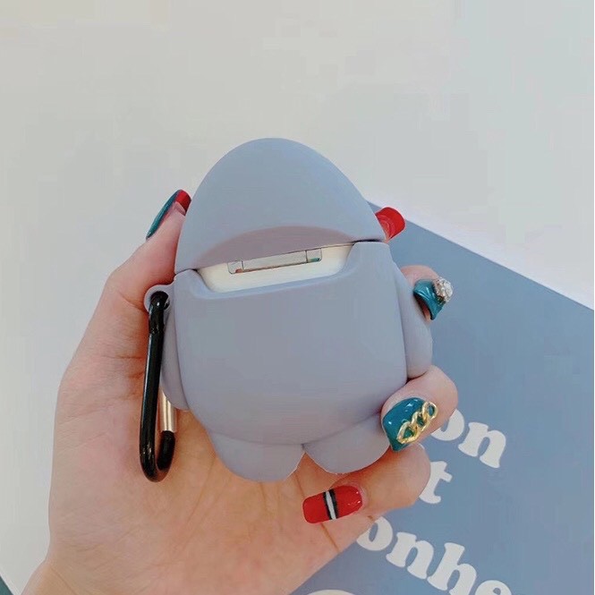 Case Airpods 1/2 Cá Heo Răng Nhọn
