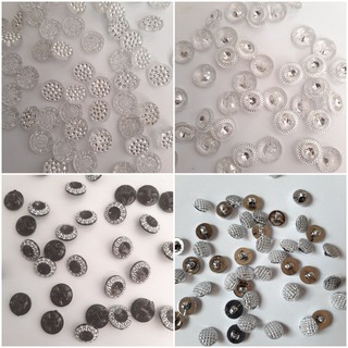 Cúc áo nhựa 1,2cm (túi 10 hạt)