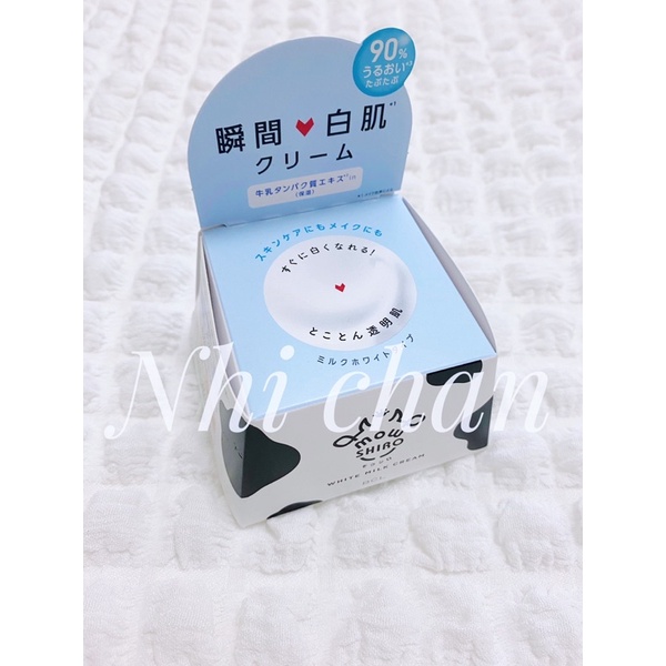 KEM DƯỠNG TRẮNG + NÂNG TÔNG DA MOW SHIRO