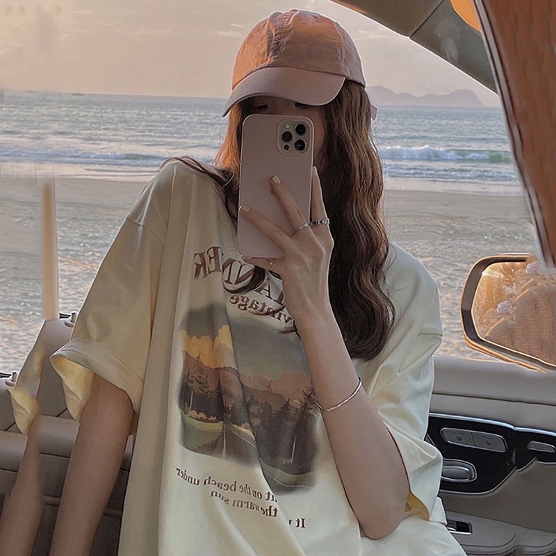 Áo phông in hình unisex xiaonitongxue | BigBuy360 - bigbuy360.vn
