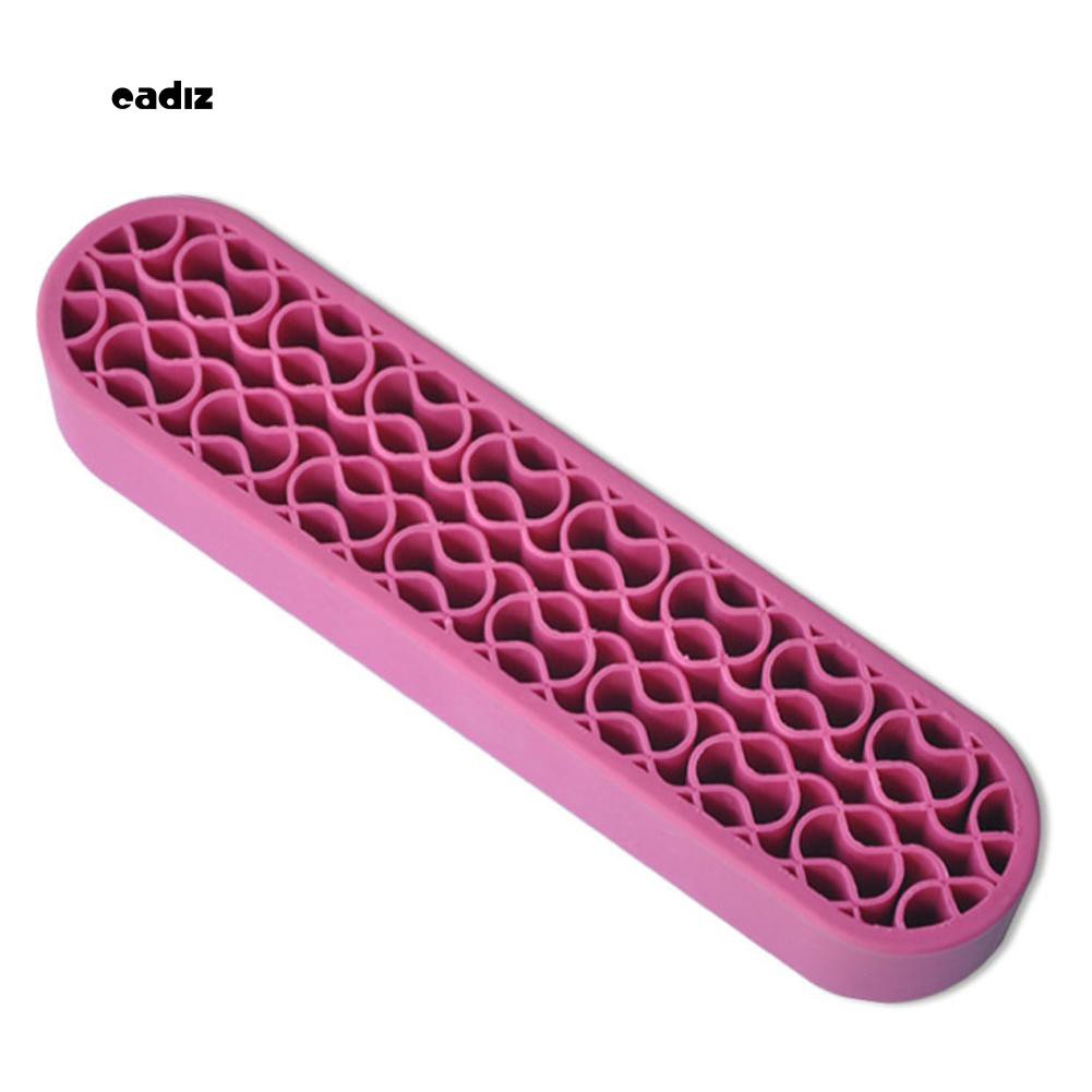 [Hàng mới về] Khay Silicon đựng cọ vẽ trang điểm tiện lợi