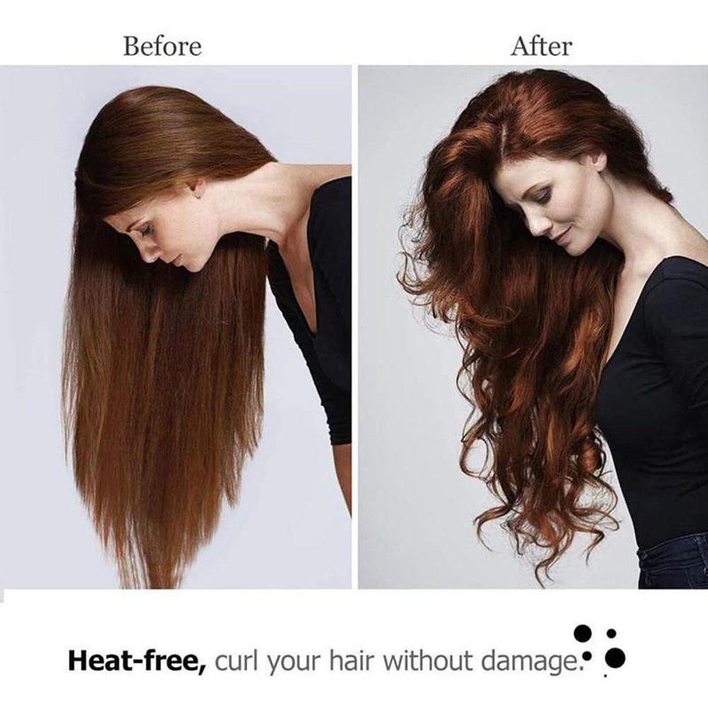 AROMA Dây Buộc Tóc Bằng Nhiệt EVA Dài Trung Bình / Tóc Xoăn Cho Nữ