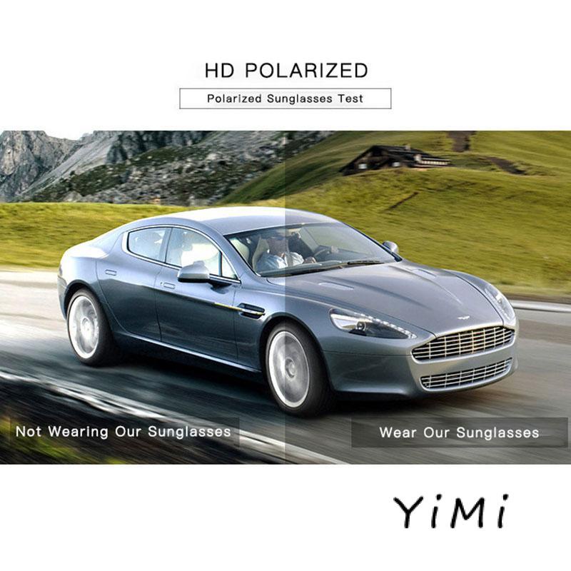 Kính Mát Phân Cực Chống Tia UV400 Phong Cách Thể Thao Thời Trang Cho Nam