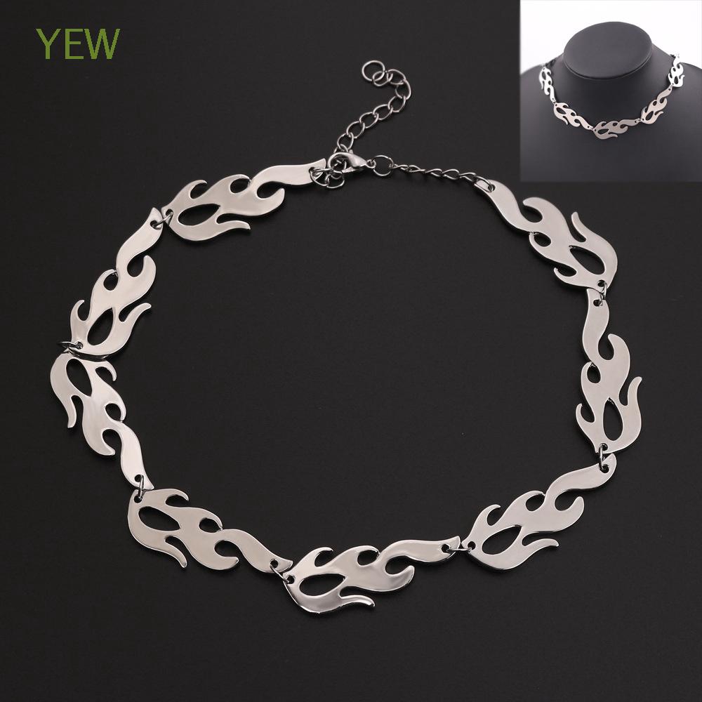 Dây chuyền ngọn lửa yew mới dành cho nam và nữ