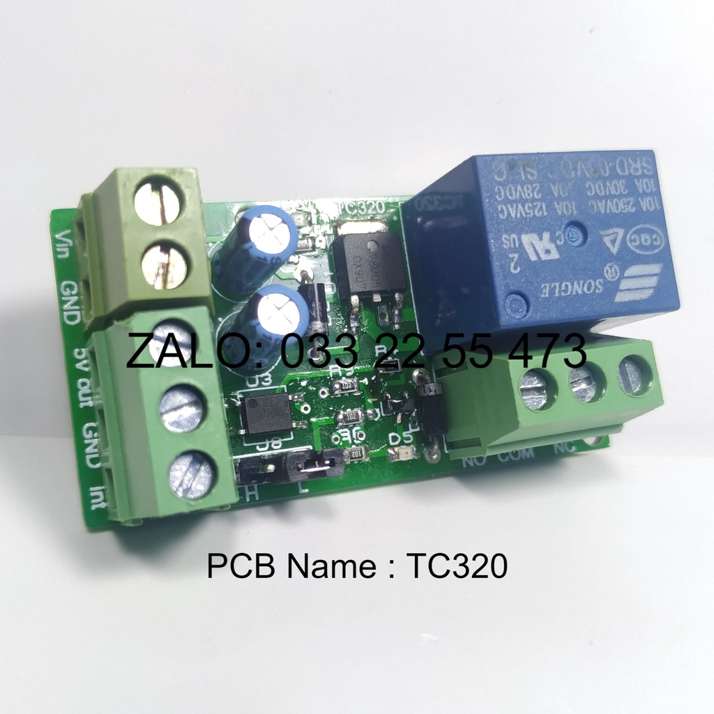 Module Relay Da Năng TC320 5V Đến 24VDC Kích High Low