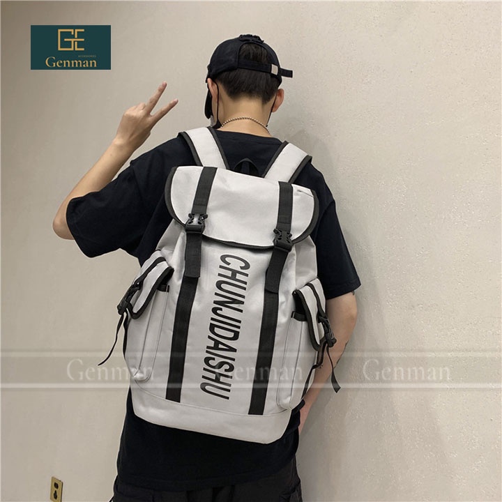 [NEW] Balo Nam Thời Trang, Thiết Kế Năng Động Trẻ Trung, Chất Liệu Dày Chống Nước