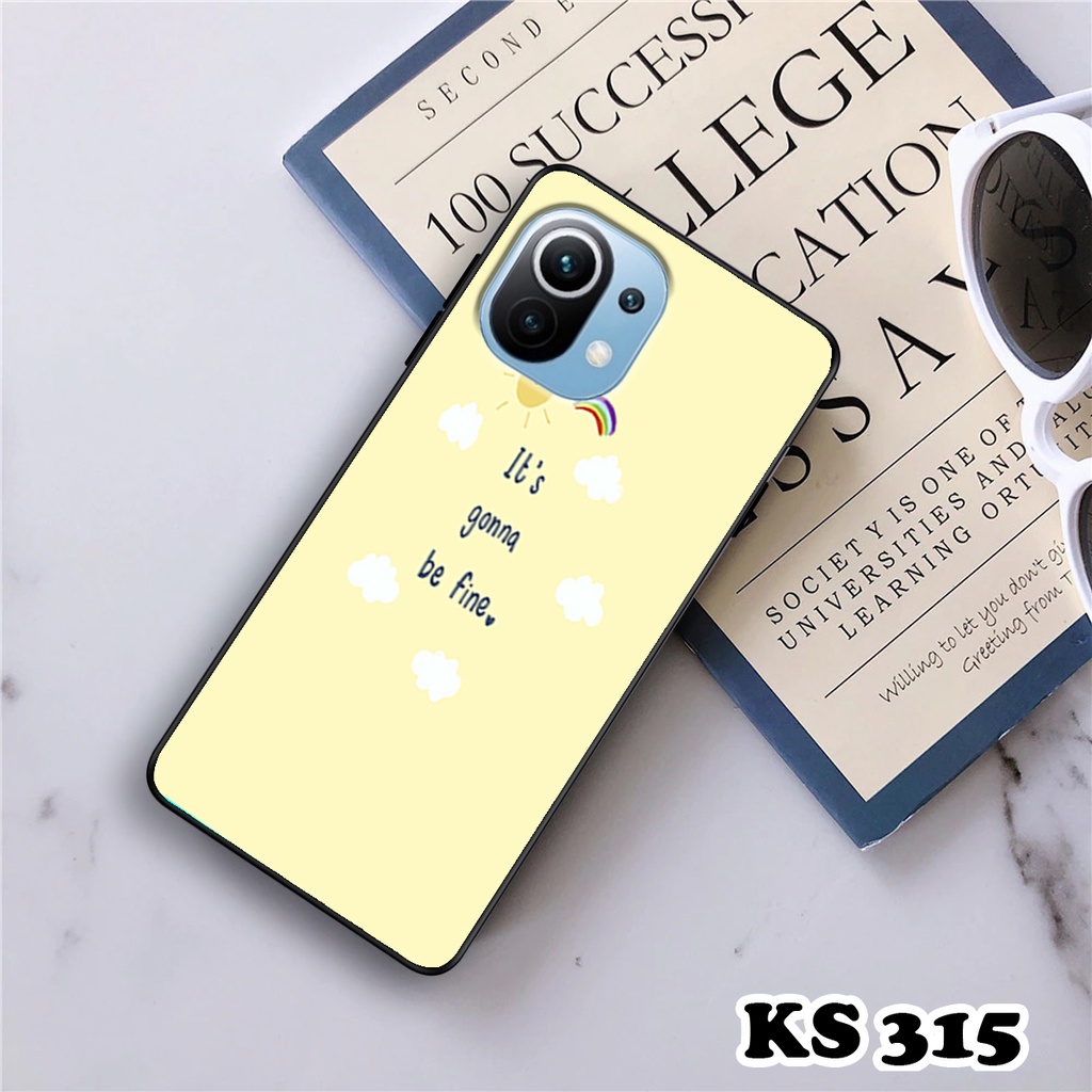 Ốp lưng Xiaomi Mi 11 Lite - Mi 11 Lite 5G - Mi 11 Lite 5G NE - Ốp in hình BlueSky - Lưng nhám viền TPU cao cấp
