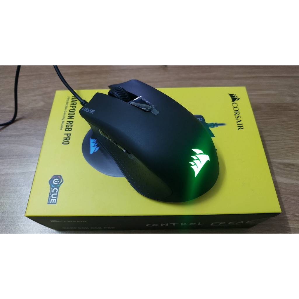 Chuột Gaming Corsair Harpoon Pro RGB max DPI 12000 - New BH 24 Tháng Chính hãng