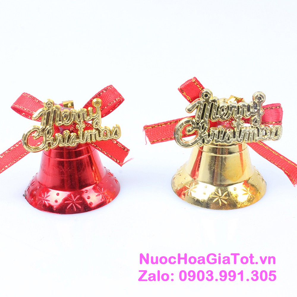 Chuông mẫu đẹp trang trí cây thông giáng sinh noen noel