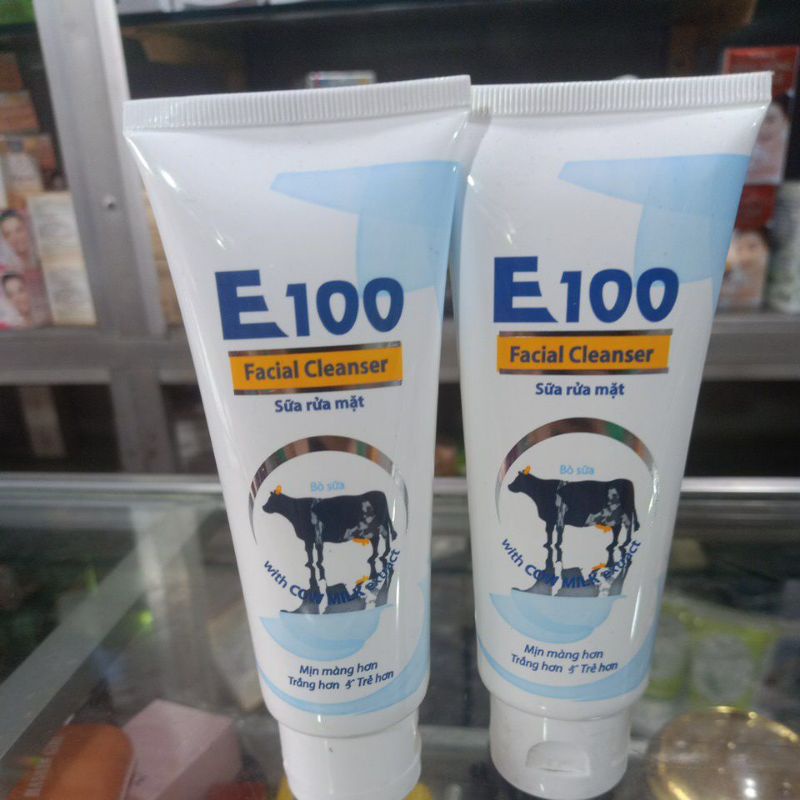 sữa rửa mặt e100 bò 80ml