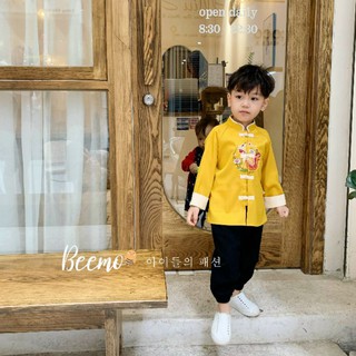 Set HanBok áo dài cách tân Tết bé trai