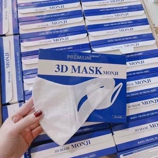 Hộp 50 chiếc khẩu trang 3d mask monji