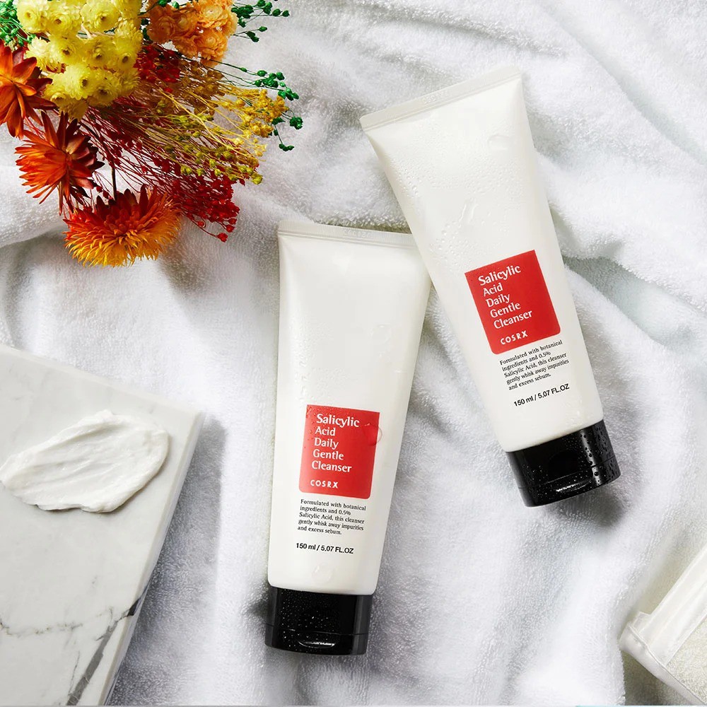 Sữa rửa mặt cho da dầu mụn Cosrx Salicylic Acid Daily Gentle Cleanser 50ml