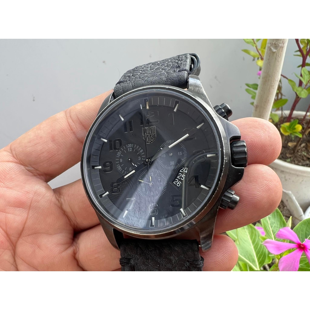 Đồng hồ nam Luminox 6 kim  chính hãng Thụy Sĩ  dành cho ae tay to nha, size 46 chưa tính núm
