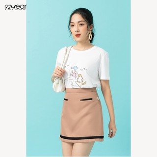Áo thun nữ 92WEAR in hình đẹp ATW0999