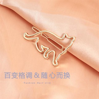 Kẹp tóc thời trang cá tính nữ hình thú nhỏ đơn giản và đa năng đầu cô gái sức trái tim