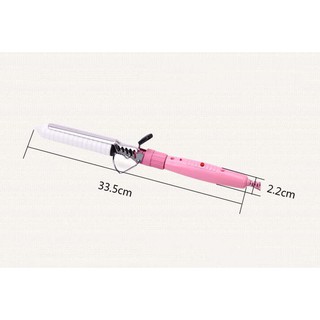 Máy Uốn Tóc Setting Lõi Sứ Cho Mái Tóc Bồng Bềnh